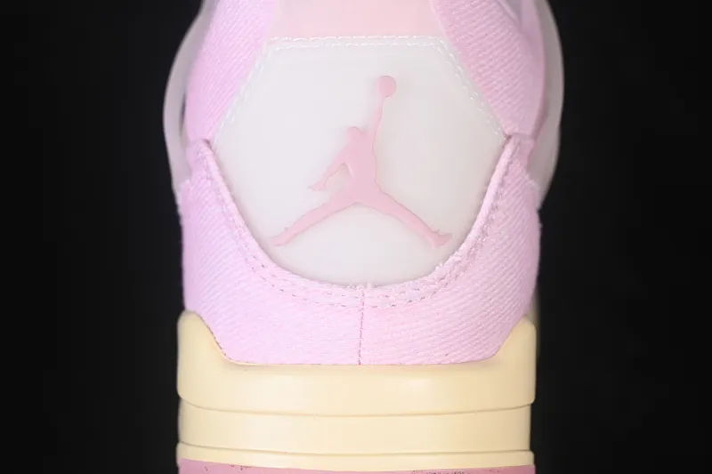 All categories Air Jordan Jordan series basketball shoes Air Jordan 4 TK version Air Jordan 4 Retro "Iced Carmine" AJ4 Jordan 4 denim ice plum powder replica basketball shoes IB6716-600